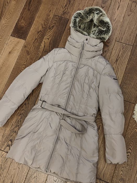 Пальто демісезонне Geox з капюшоном