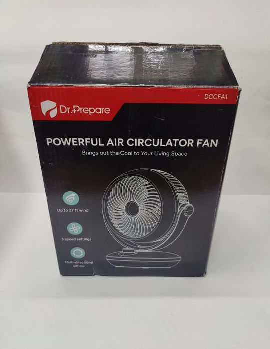 Вентилятор Dr Prepare Powerful air circulatir fan
