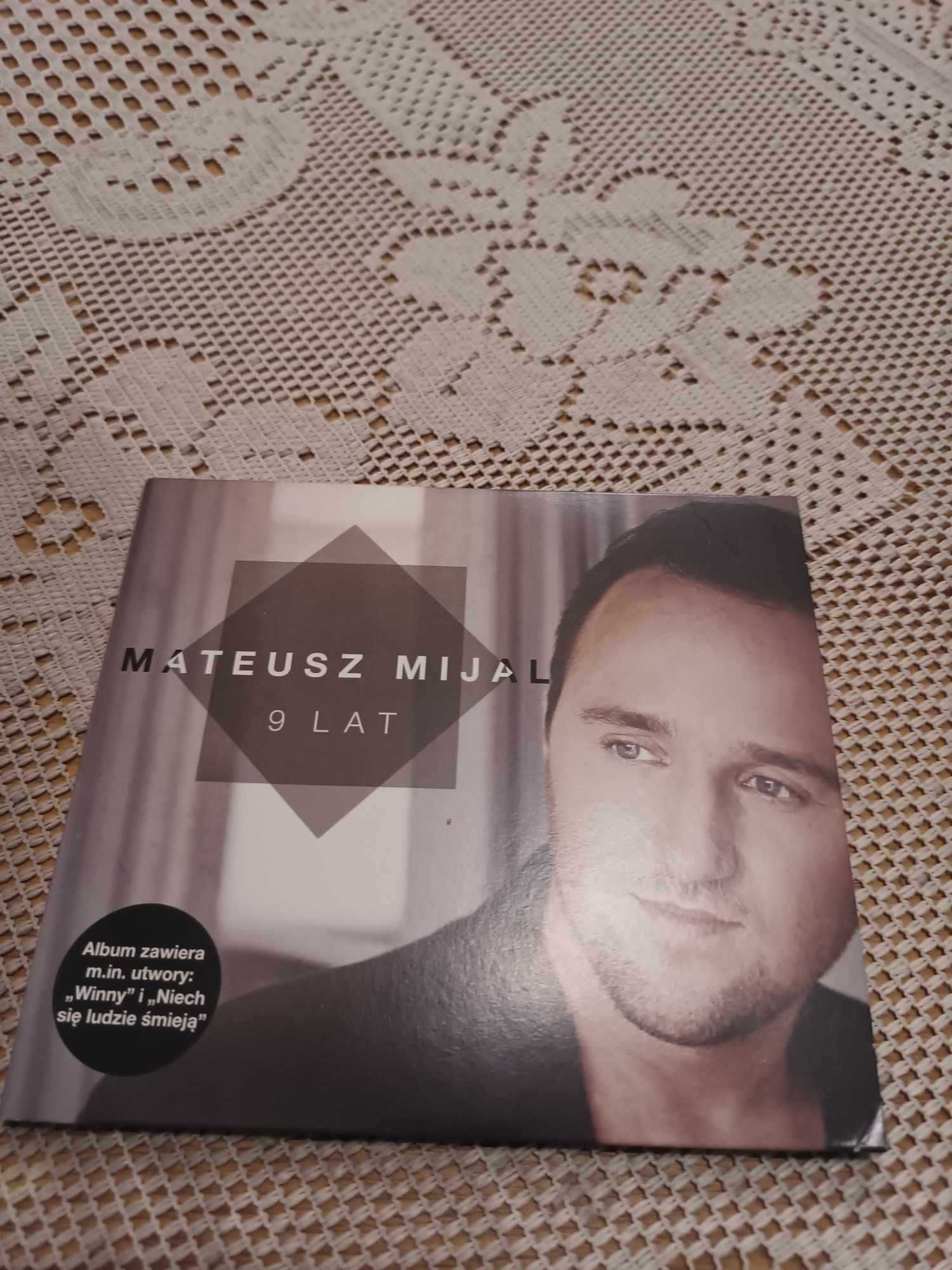 Płyta cd - Mateusz Mijał - 9 lat