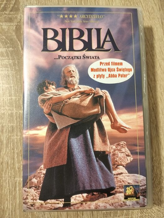 Kaseta VHS Biblia