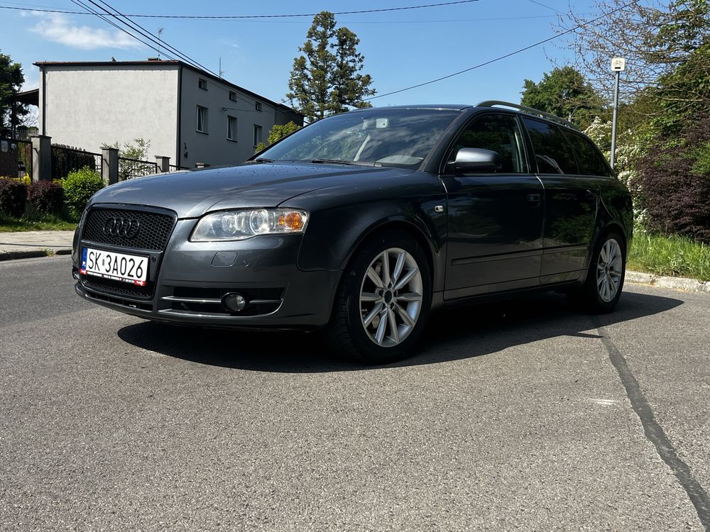 Audi a4 b7 3.0tdi. Bose, solar dach, grzane fotele, skóra, itd