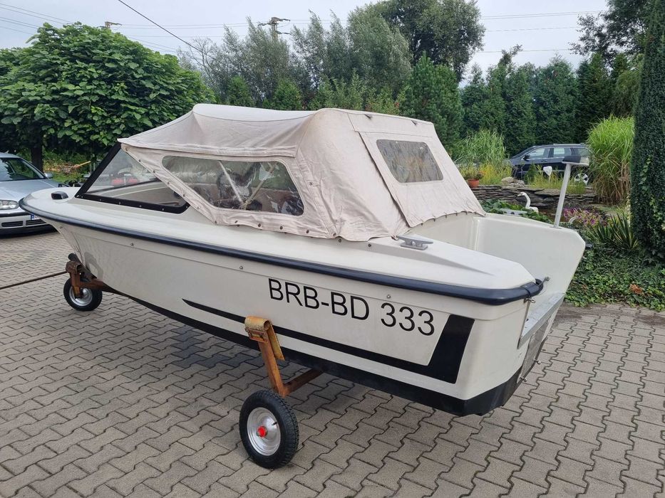 łódź łódka motorowa Merlin II 4,5m super stan