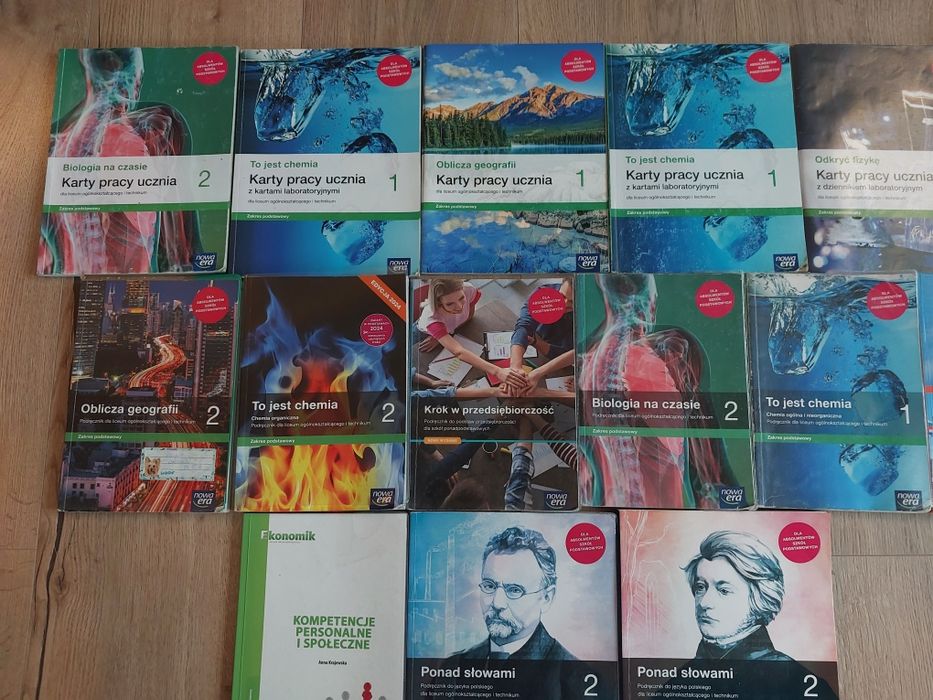 Książki Technik Pojazdów Samochodowych 1-3 Nowa Era