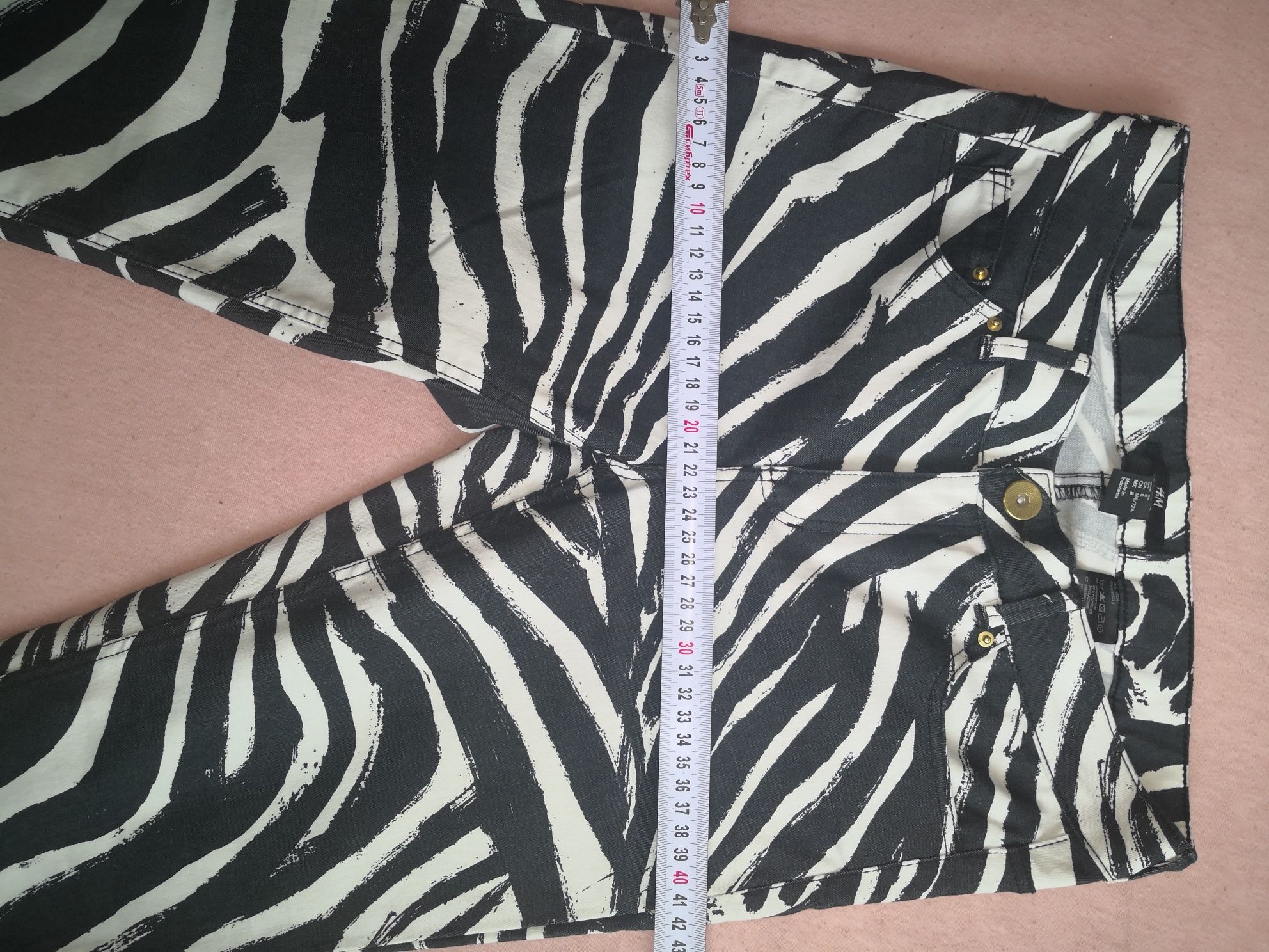 Spodnie H&M zebra