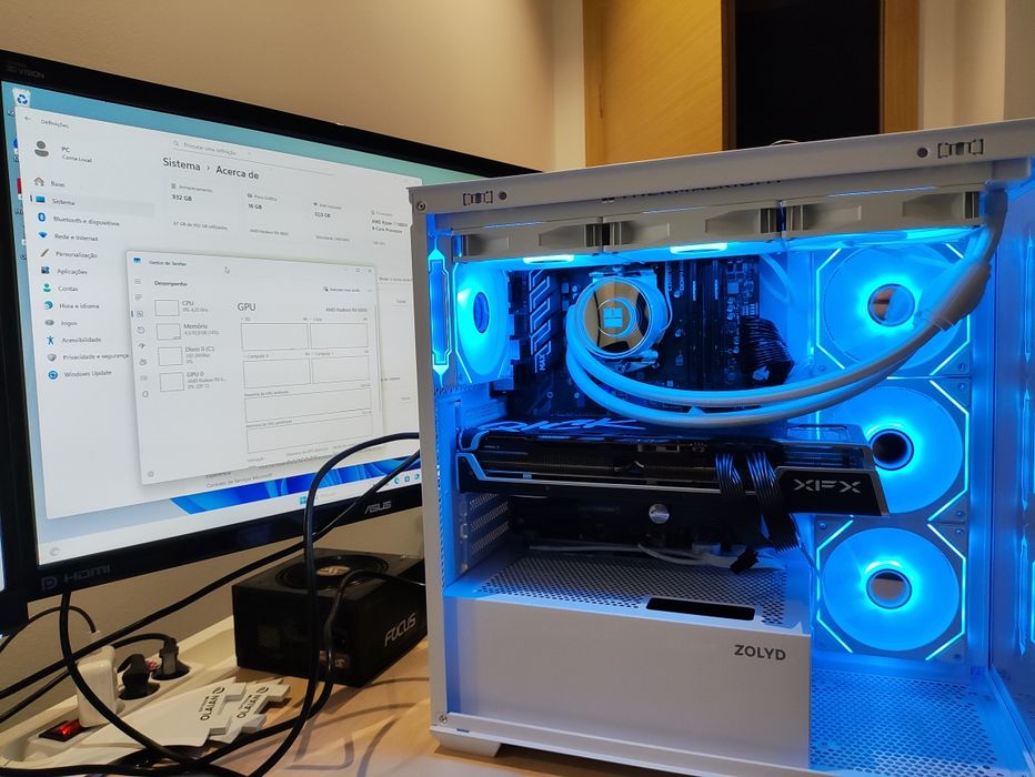 PC Gaming | RX 6800 16GB | Ryzen 7 5800x | 32GB | 1TB | Water cooler