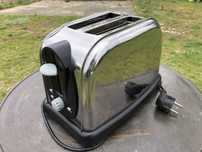 Toster model 2T15SS - metalowy, sprawny.