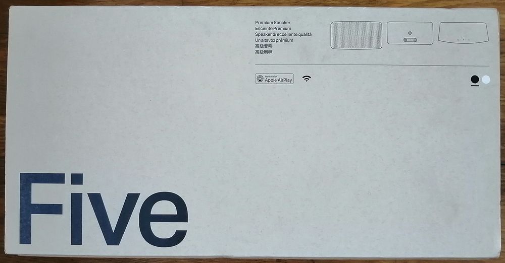 Coluna Wi-Fi Sonos Five- novo, 3 anos de garantia