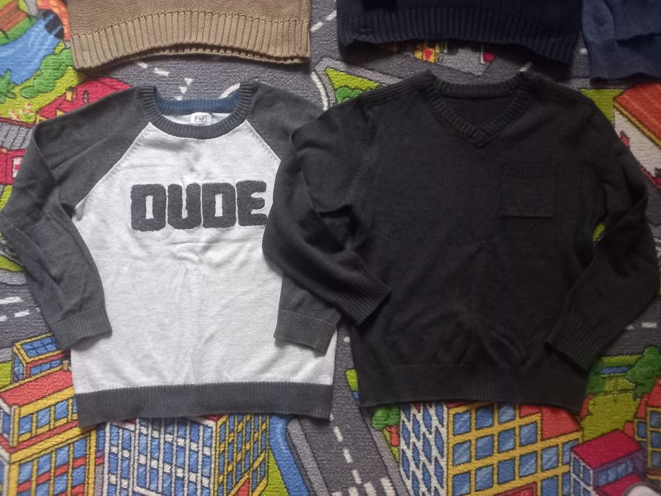 R 128 sweterek swetr f&f c&a