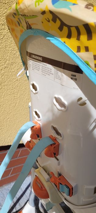 Krzesełko do karmienia Fisher Price ceratka Stan dobry