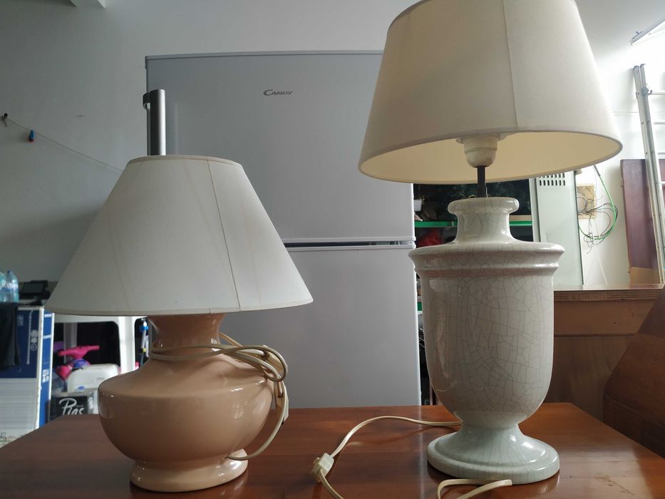 Candeeiros em bom estado