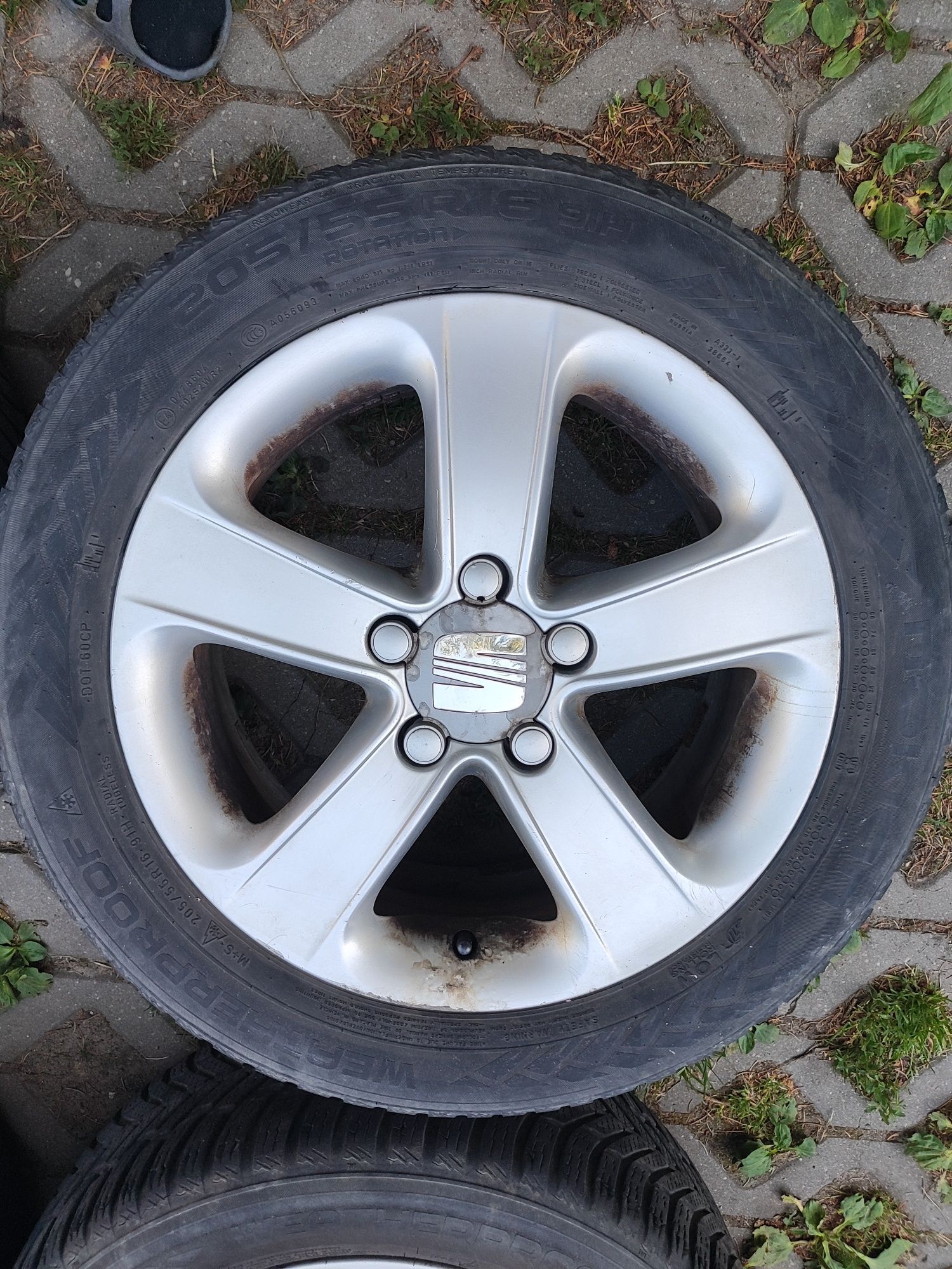Koła seat VW audi 16 cali 5x112 205/55r16 ronal