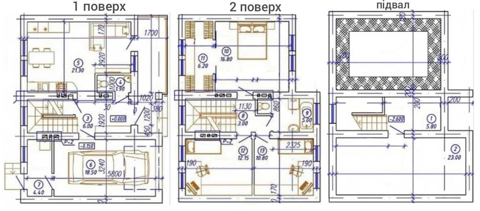 Збудований, ЗДАНИЙ цегляний будинок З ПІДВАЛОМ. ГАЗ