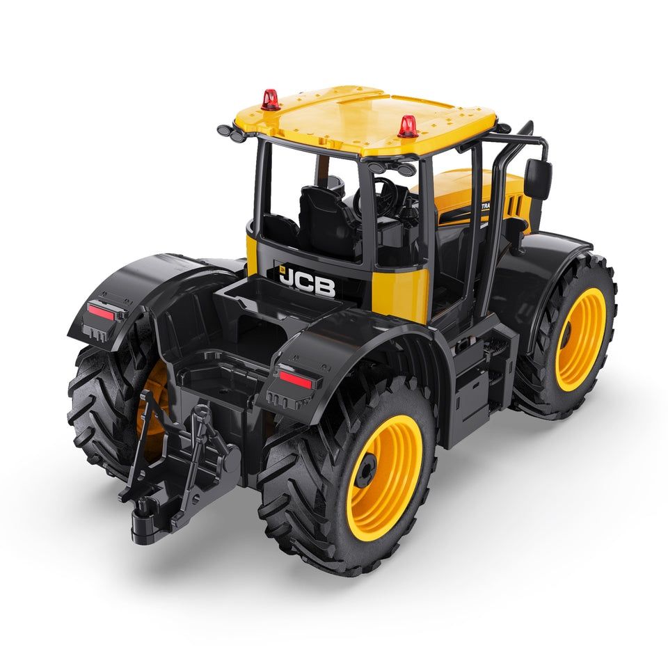 Tractor máquina agrícola RC S359 com Sons Luz e engate de reboque