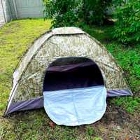 Палатка на 6 мест размером 2*2,5 м с москитной сеткой Камуфляж