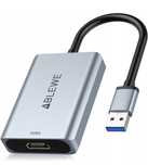 Adapter USB do HDMI ABLEWE, ulepszony aluminiowy konwerter audio-wideo