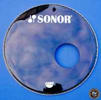 Sonor - naciąg Remo Ambassador Ebony USA 22" z logo ‼️
