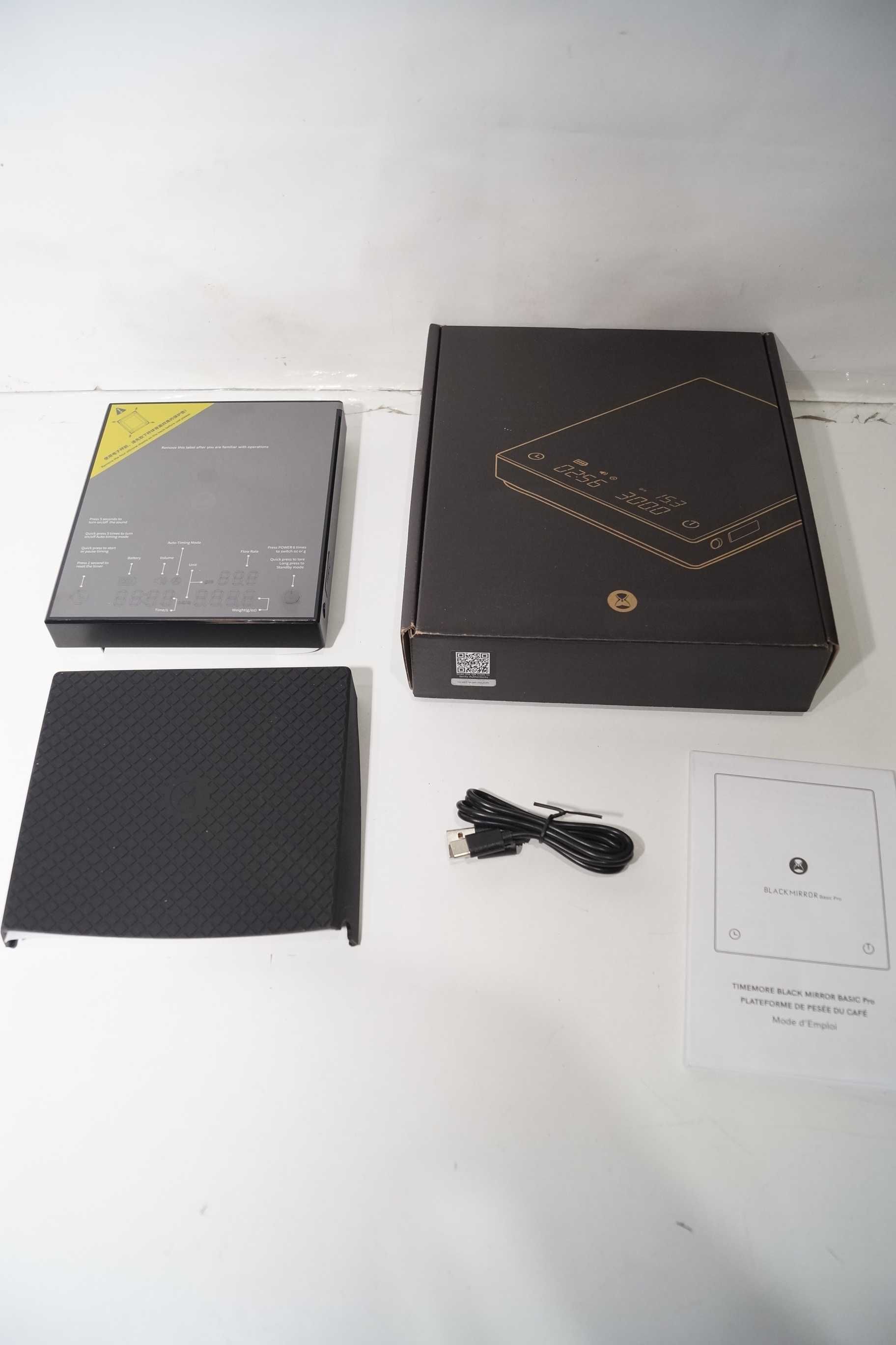 1399 TIMEMORE Black Mirror Basic Pro waga kuchenna do kawy