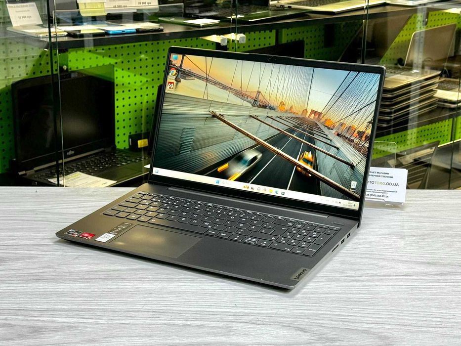 УЦІНКА!! / Ryzen 7 5700u / Lenovo Ideapad 15alc05 / Батарея 44 цикли!