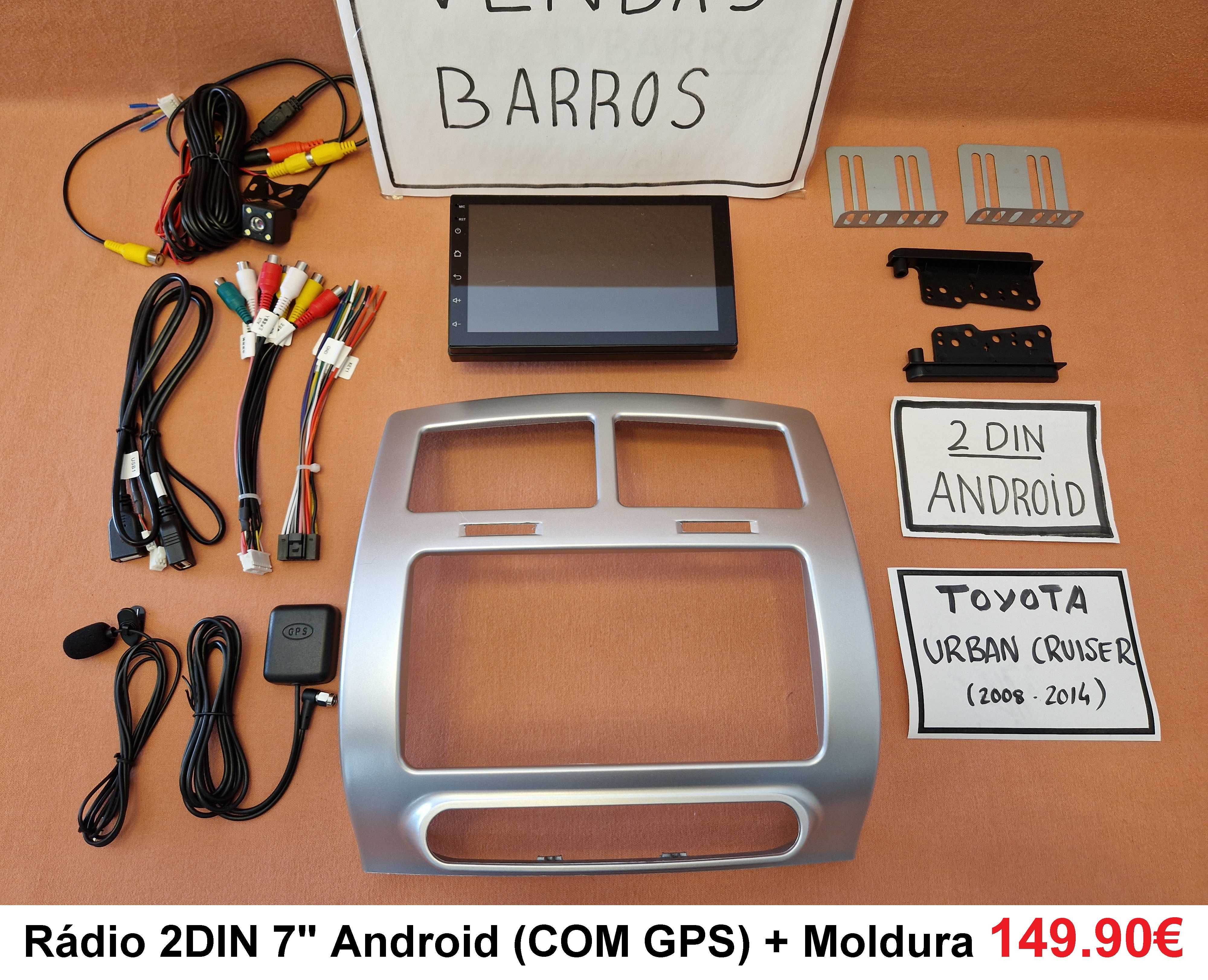 Rádio 2DIN • TOYOTA • Celica MR2 IQ Hiace RAV4 Camry • Android 4+32GB