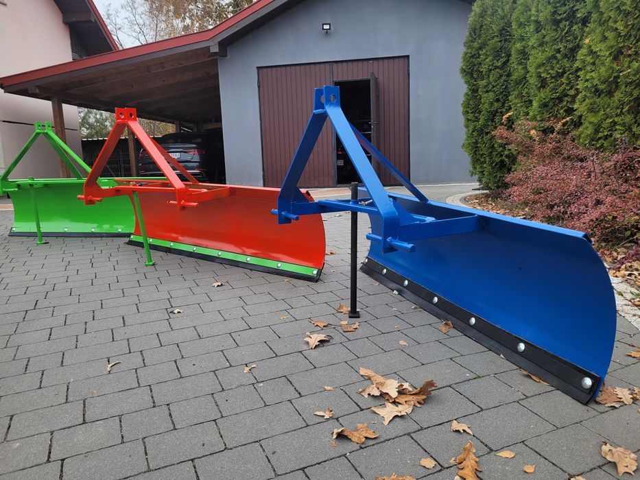 Pług do śniegu na tył ciągnika/ mini traktorka Spych obrotowy Szufla