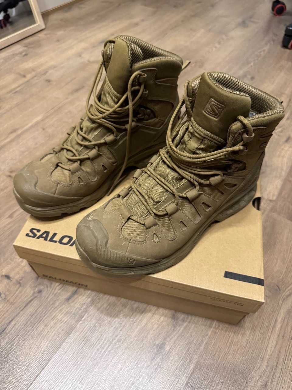 Берці чоловічі - 46р - Salomon - Quest 4D GTX Forces 2 Coyote Brown