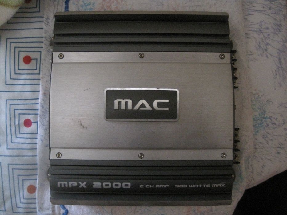 Amplificador auto mac