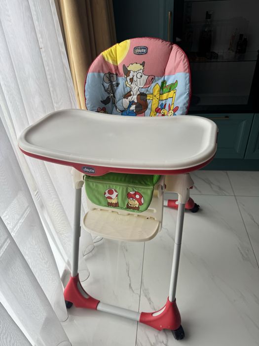 Стільчик для годування Chicco Polly Easy Red