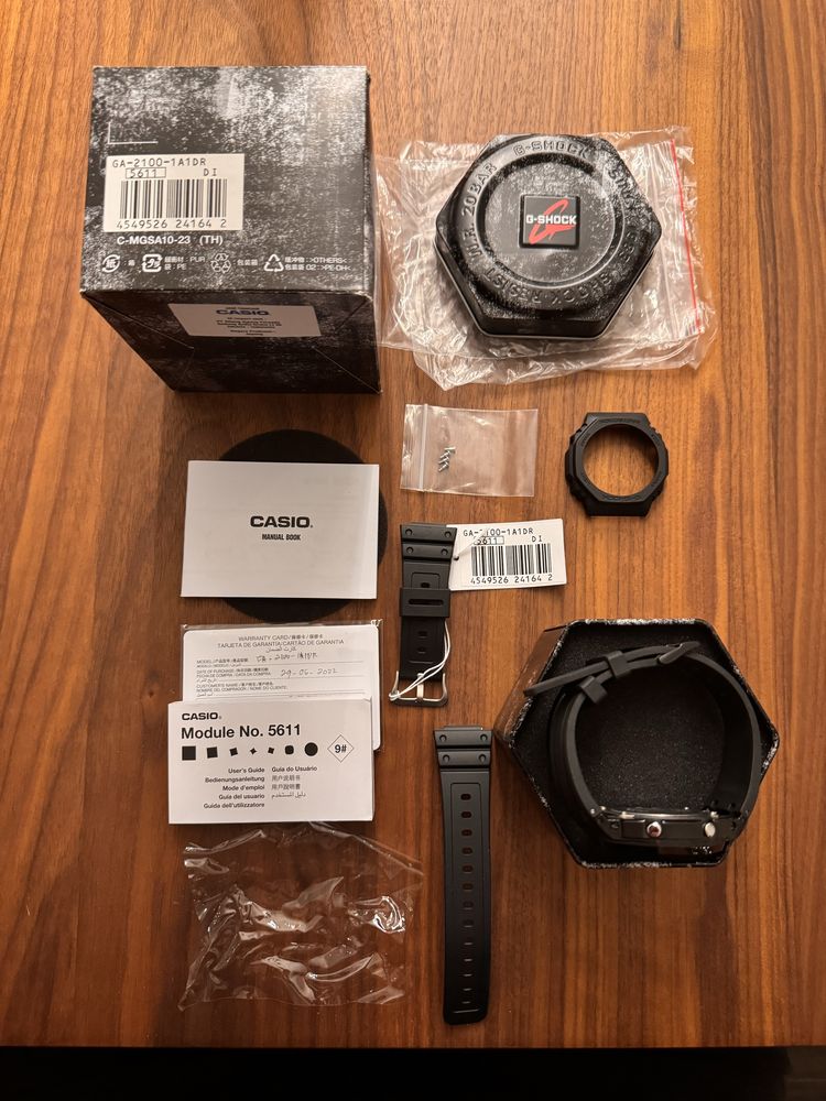 G-shock custom AP full black jak nowy audemars piquet look
