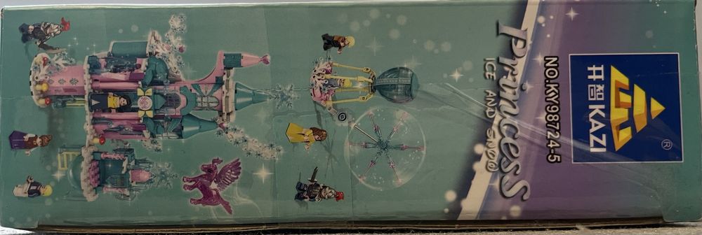 Klocki Kazi Princess Ice And Snow 8in1 69pcs
