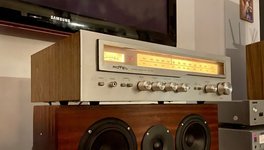 Rotel RX-303 piekny miekko i cieplo brzmiacy amplituner GWARANCJA