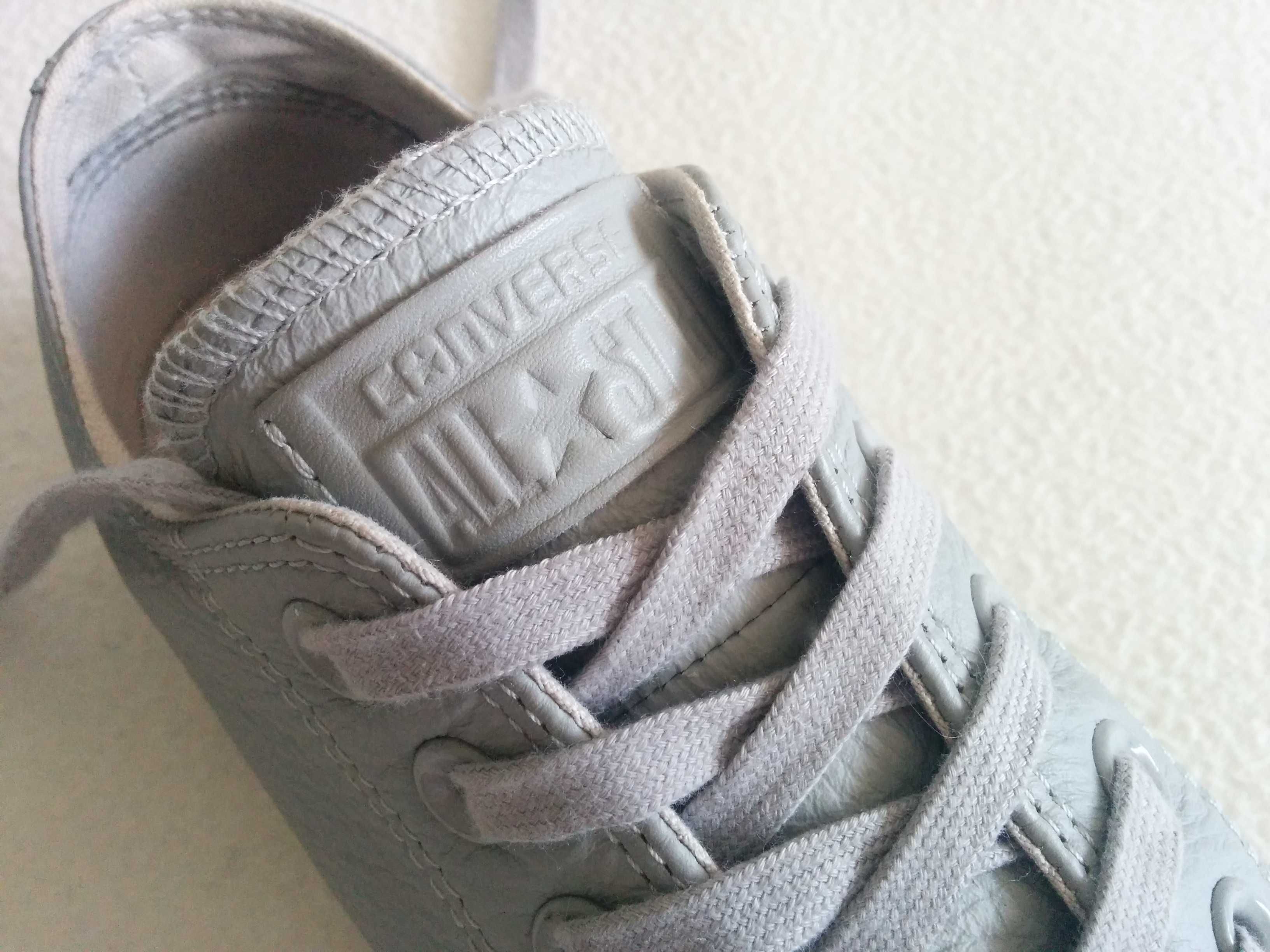 CONVERSE trampki ze skóry naturalnej - tenisówki - buty