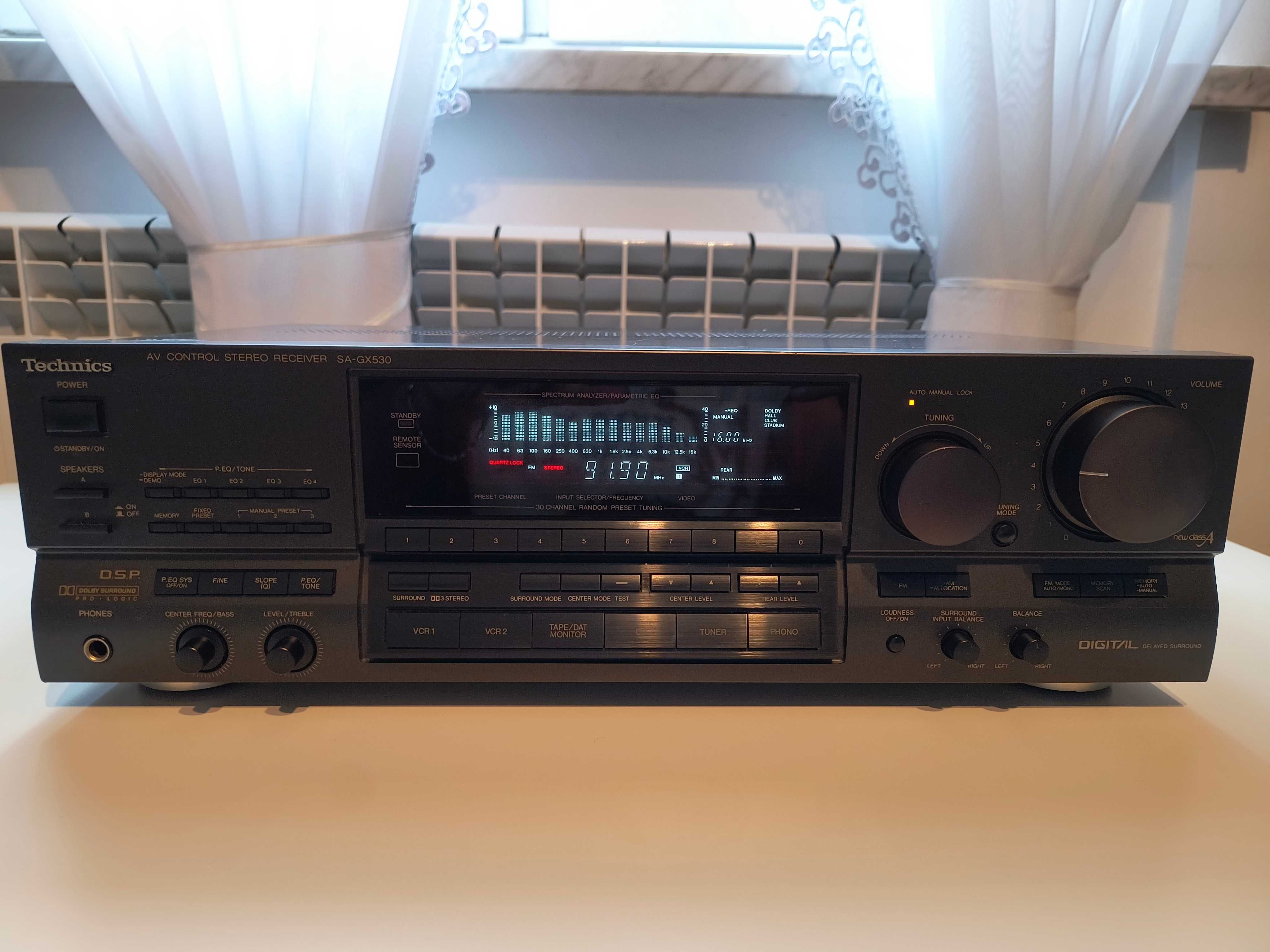 Amplituner Technics SA-GX530 Equalizer