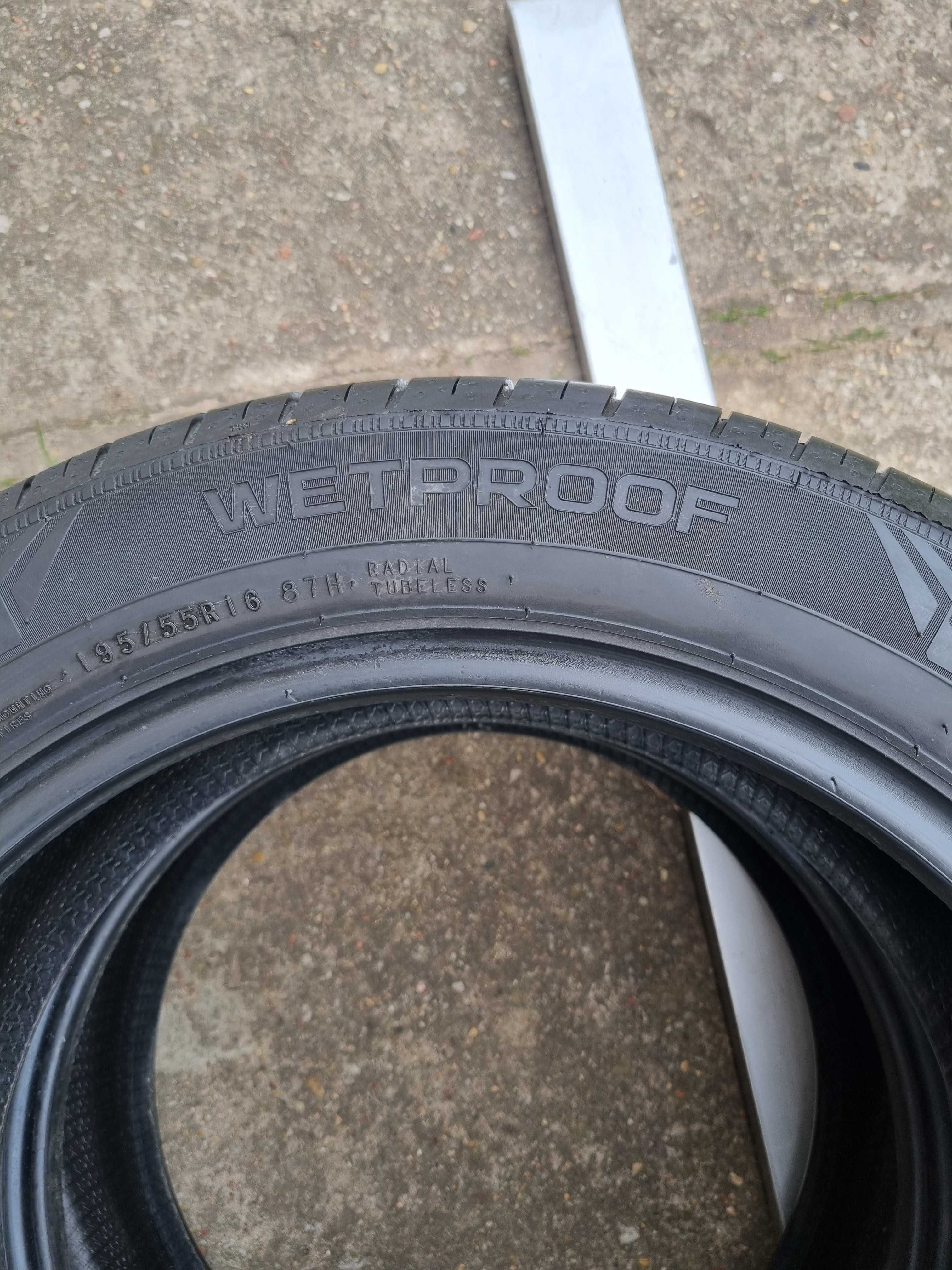 Opony letnie NOKIAN Wetproof 195/55 R16 87H DOT 2020 KOMPLET P383