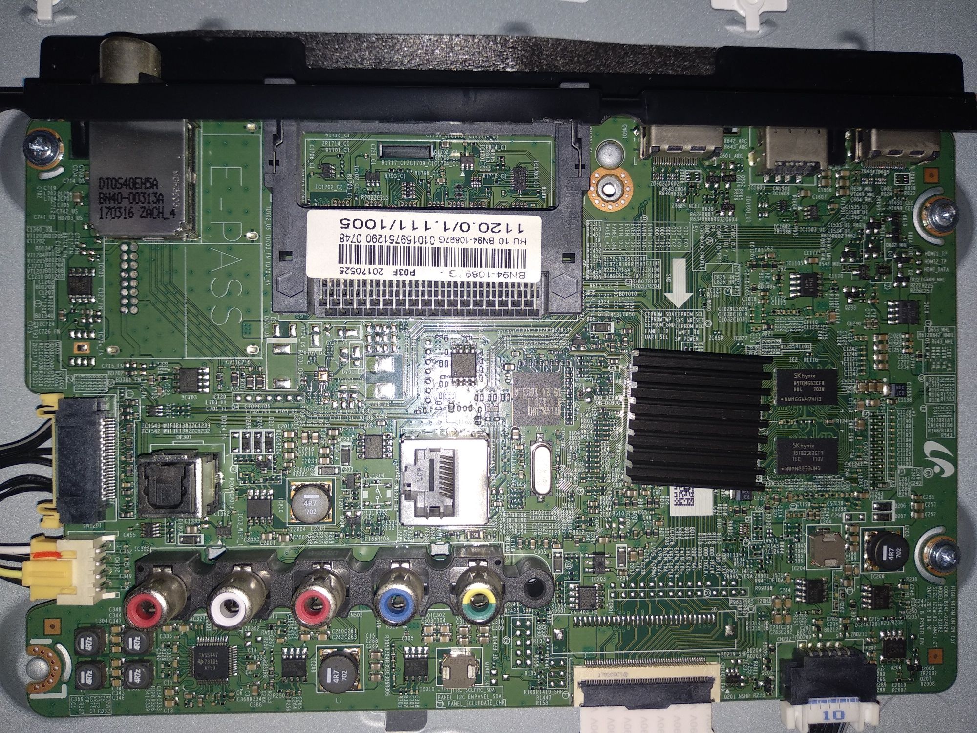 TV Samsung Main board  UE55K6500