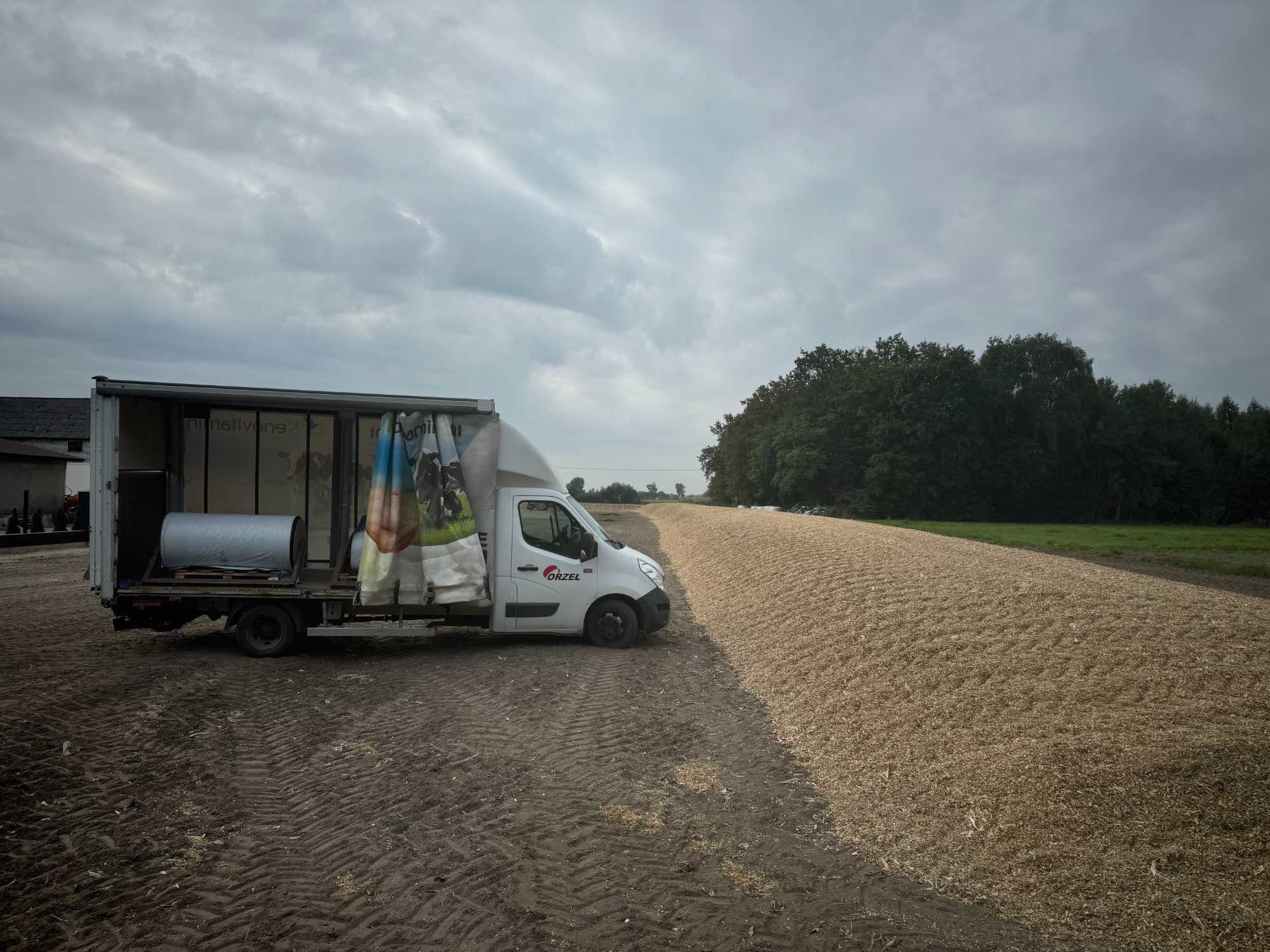 Folia kiszonkarska, pryzmowa na metry, NIESTANDARDOWE SZER. TRANSPORT