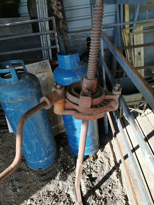 Prensa de lagar antiga