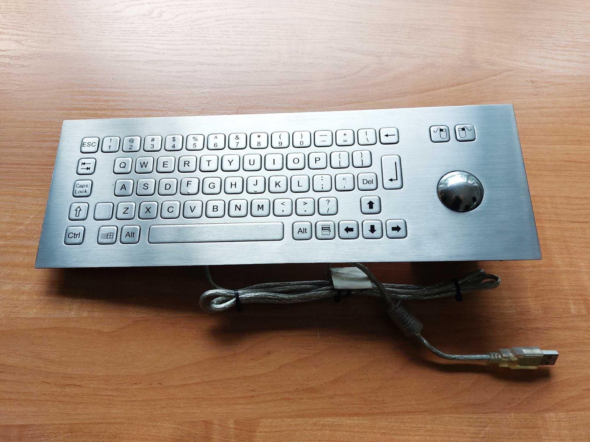Klawiatura przemysłowa USB do zabudowy K-TEK B361-LTB