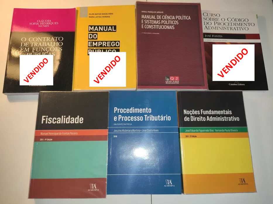 Livros de Contabilidade e Direito : Civil, Comercial, Insolvência, etc