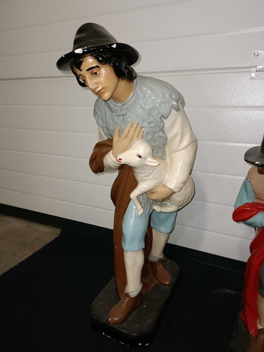 Pastores Arte Sacra Presépio Figura Santos