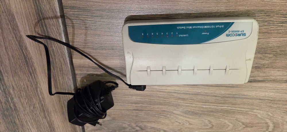 Коммутаторы D-Link DES-1008D, D-Link DES-1008A, Surecom EP-808SX-C