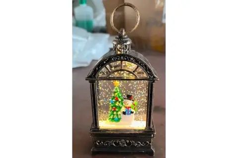 Новорічний нічник музичний новорічні прикраси