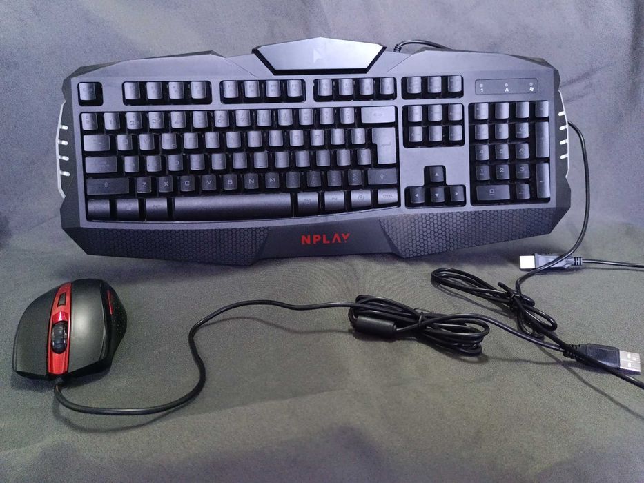 Teclado e rato gaming