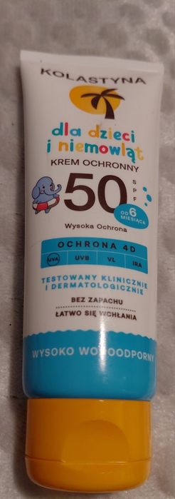 Kolastyna krem ochronny 50 SPF 75ml dla dzieci i niemowląt