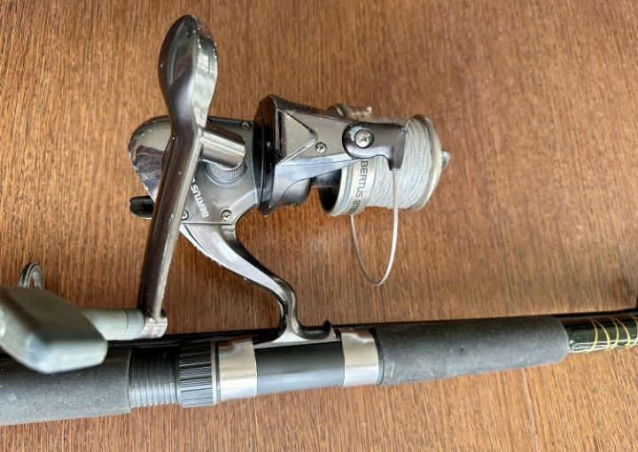 Wędki Shimano i Mikado z kołowrotkami