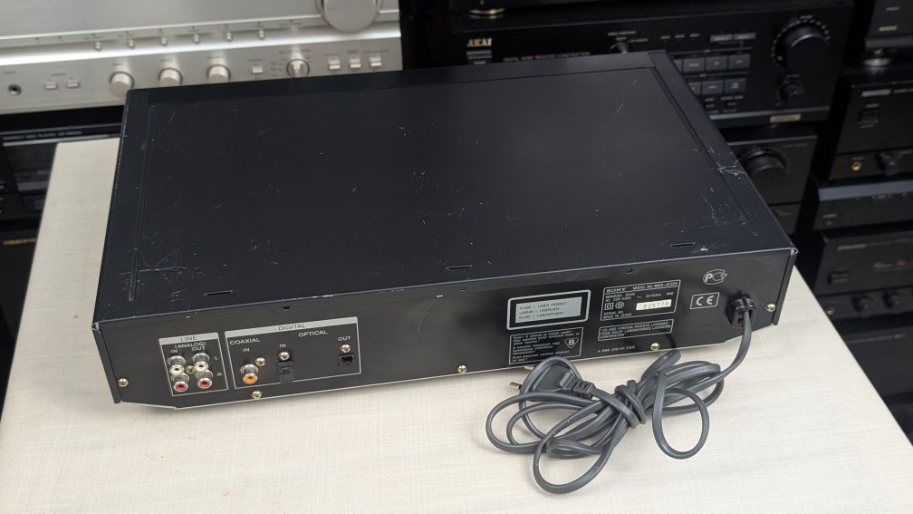 Sony MDS-JE520 Wysokiej jakość odtwarzac płyt MD