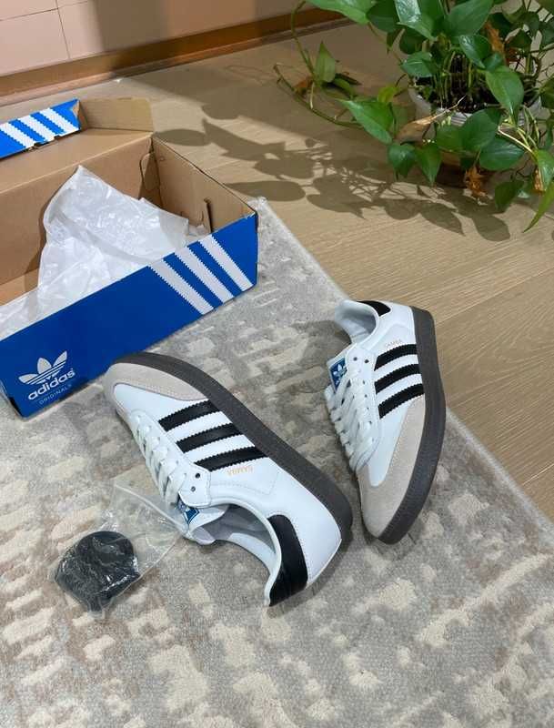 Adidas_SambaOG_white Moda_Buty_Mokasyny Mokasyny R.36