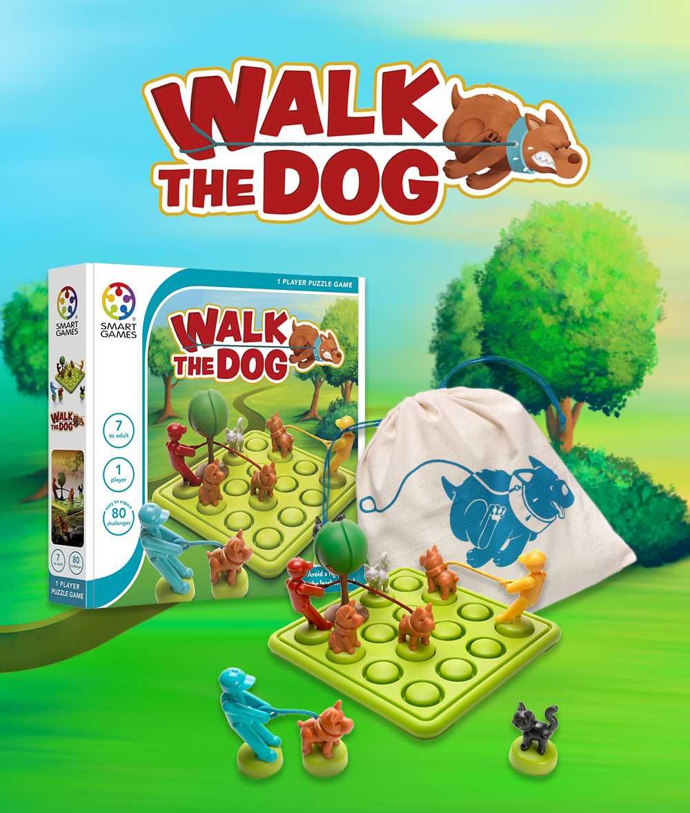 Нова гра Оригінал Прогулянка з собакою Smart Games walk the dog