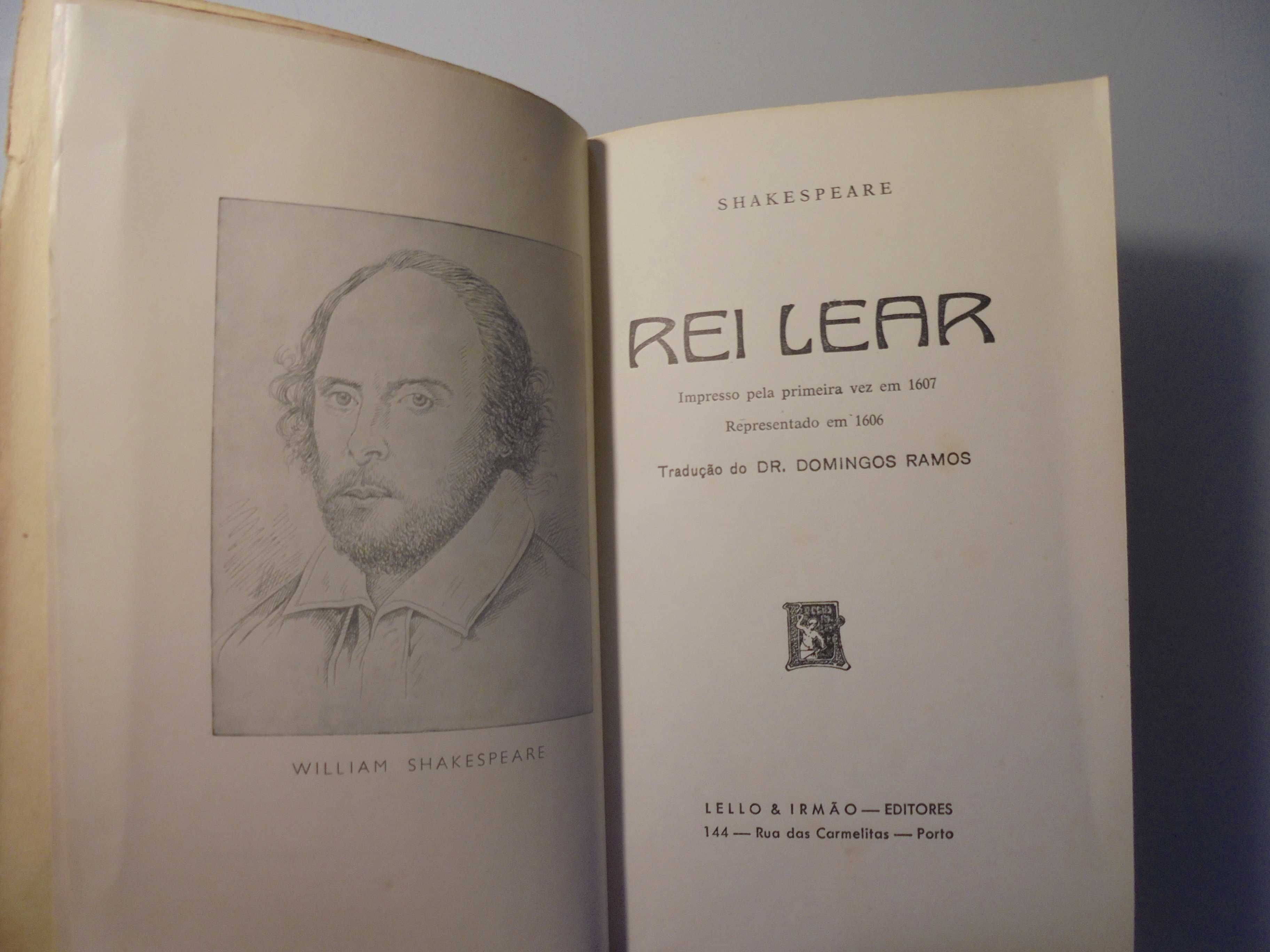 Shakespeare;O Rei Lear