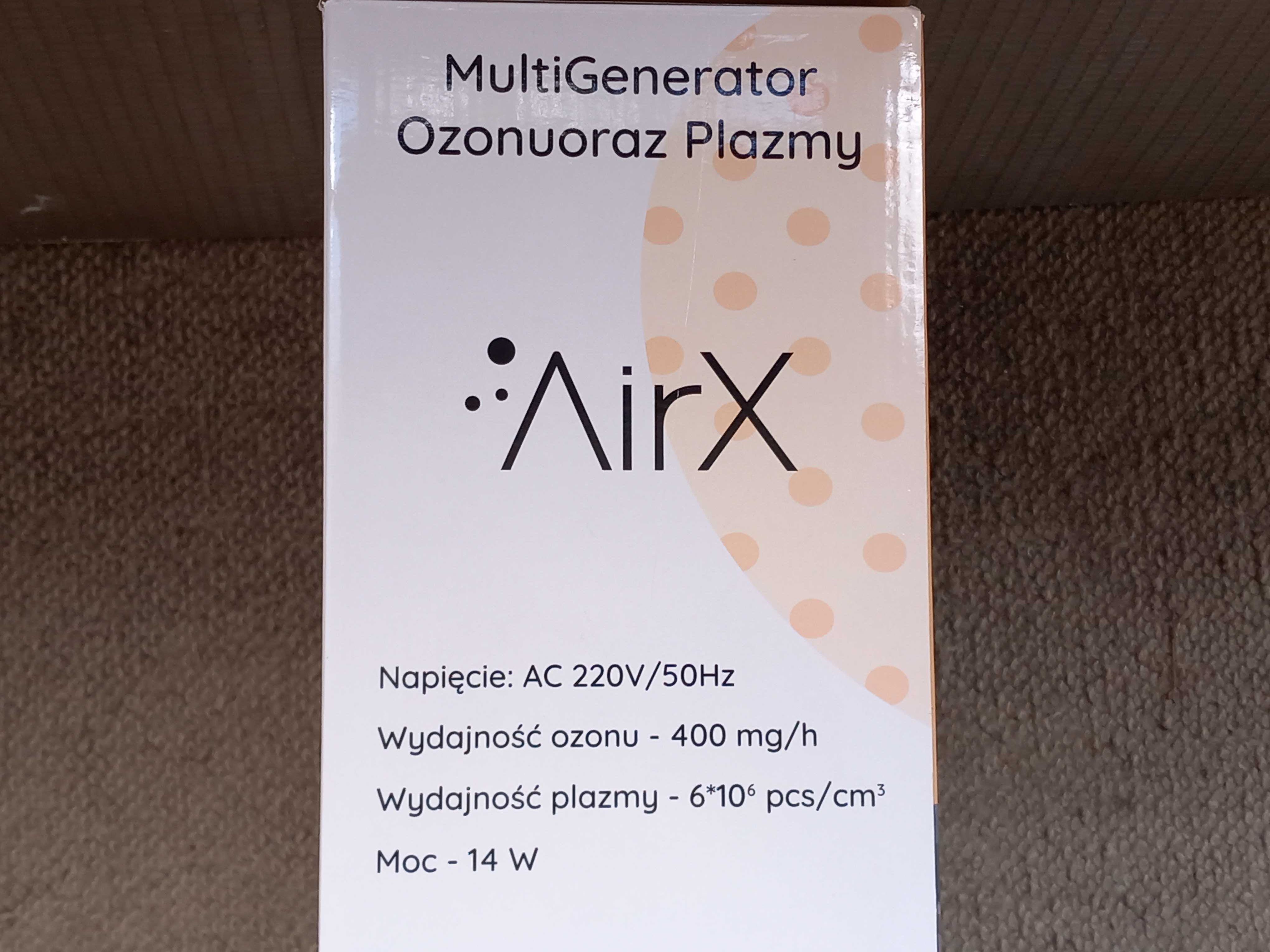Generator ozonu i plazmy AirX