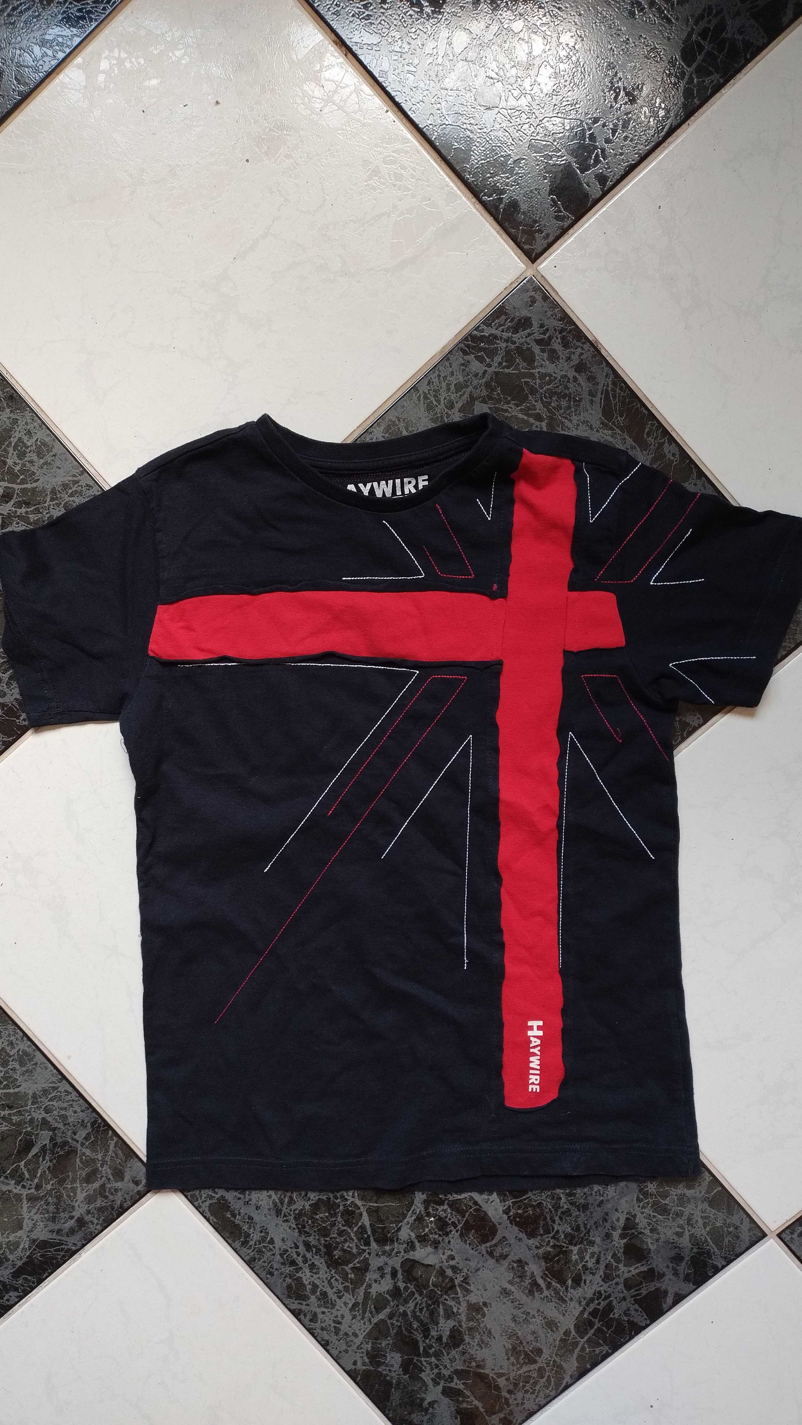 Tanio T shirt Haywire, Nike, Adidas, Puma rozmiar 9-10 lat